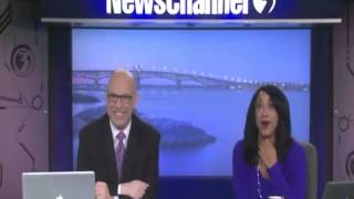 News Anchors Can’t handle “Balls” Comment