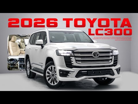 NEW 2026 Toyota Land Cruiser LC300 3.5L GXR - Complete Interior and Exterior Tour