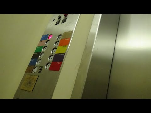 Vintage Haughton Traction Elevators - Hilton Garage - Indianapolis, IN