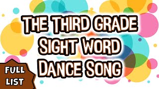 Third Grade Sight Word Dance Song - Extended Version | Full Lesson