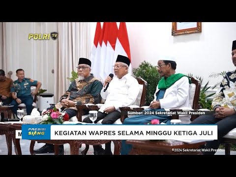 KEGIATAN WAPRES MINGGU KETIGA JULI 2024