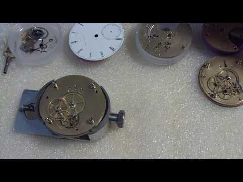 How I take apart a pocket watch Part 2, Elgin National Watch Co