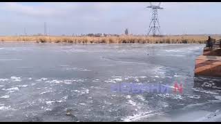 Річки навколо Миколаєва поступово покриваються льодом (відео)