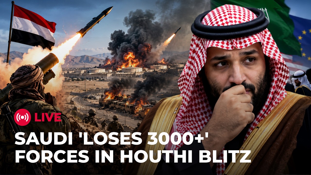 LIVE: Houthis 'Hit 3000+ Saudi Forces'; MBS Scrambles As Allies Remain Evasive | Firstpost