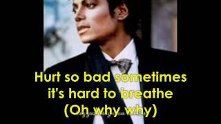 Michael Jackson One More Chance with Lyrics