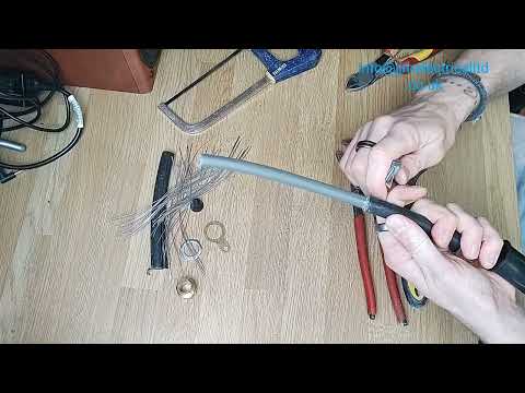 How to make off SWA cable into gland (steel wire armoured) 6mm 3-core