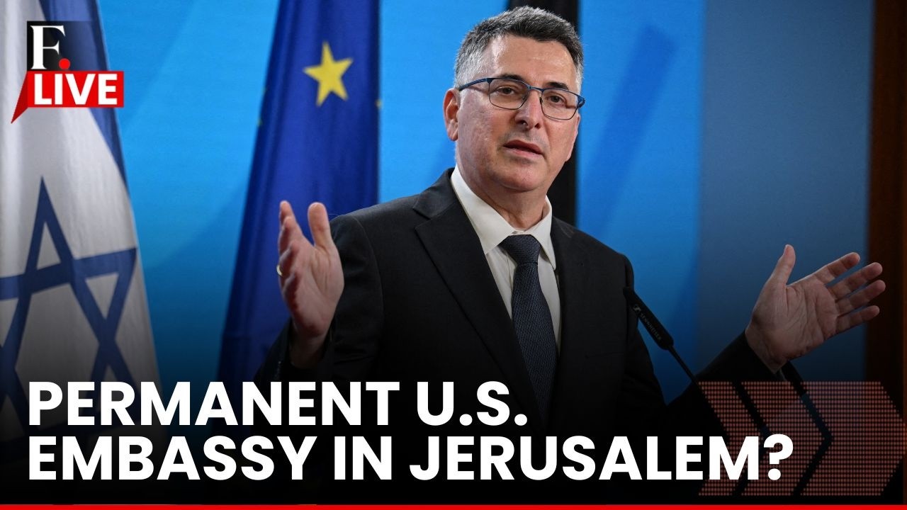 Gideon Saar LIVE: Israeli FM Briefs Press as Jerusalem Allocates Land for Permanent US Embassy