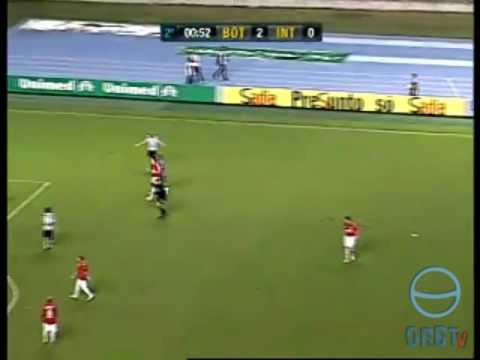Botafogo 3 x 2 Inter - Gols - Campeonato Brasileiro - 25/07/2009 - 14ª rodada