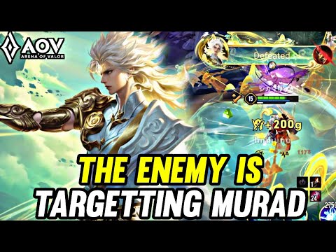 AOV : MURAD GAMEPLAY | IN JUNGLE - ARENA OF VALOR LIÊNQUÂNMOBILE ROV