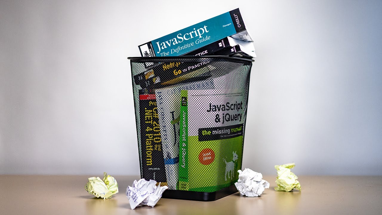 Stop wasting your time on programming books!