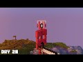 I Survived 100 Days as a ROBOT in Minecraft