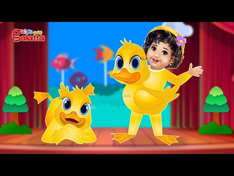 குவா குவா வாத்து சிறுவர்கள் நடனம் - Kuva Kuva Vathu - Tamil Rhymes for Children | Galatta Kids