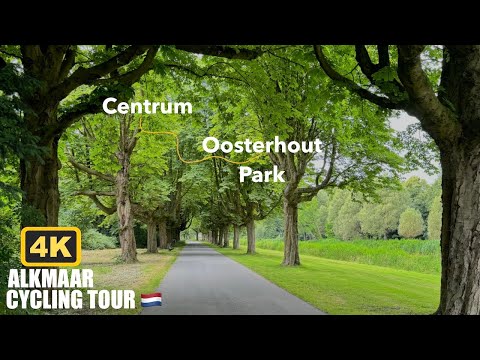 4K Scenic Cycling Tour | Exploring Oosterhout Alkmaar, The Netherlands | 2024 Adventure