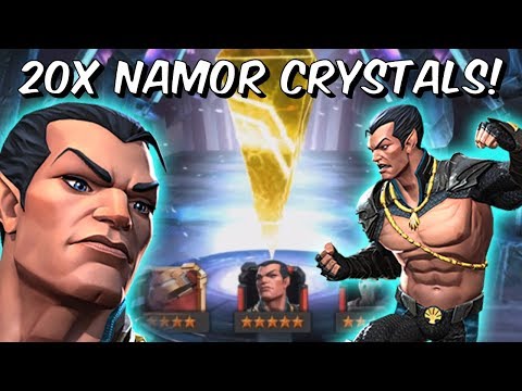 20x 6 Star Namor Cavalier Featured Crystal Opening! - Marvel Contest of Champions