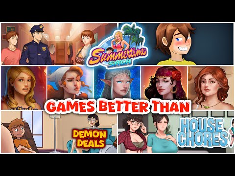 Top 5 Games BETTER Than Summertime Saga! (New 2025 Alternatives You Must Try)