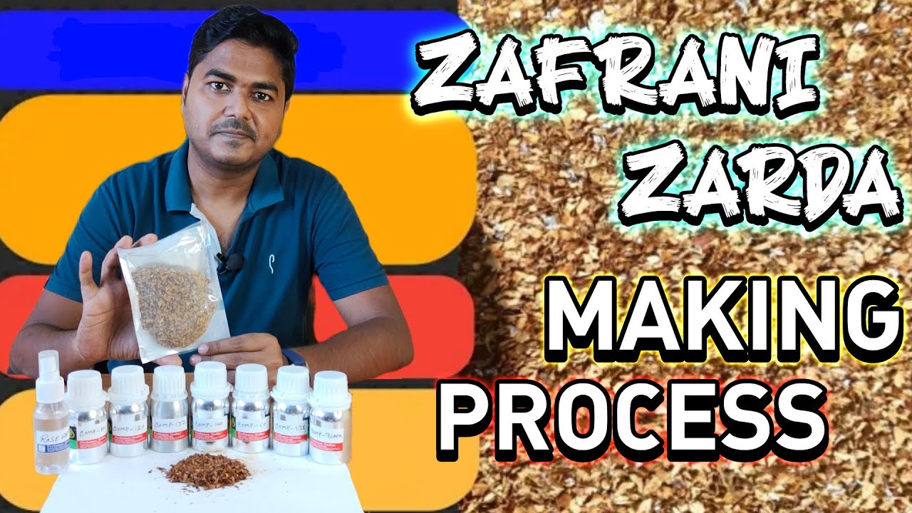 ZAFRANI ZARDA MAKING PROCESS BY #PERFUMAXINDIA #FRAGRANCEWORLD