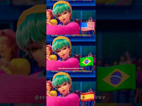 Soda Pop in different languages🔥 #kpopdemonhunters #kpop #song #sodapop #sajaboys #multilanguage