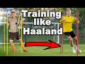 Training Like A Professional Footballer For An Entire Day | Erling Haaland Day In The Life