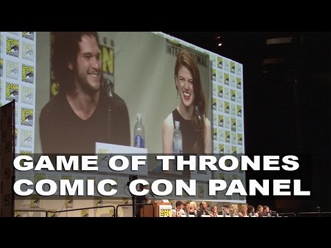 Game of Thrones: Comic Con Panel: Oberyn's Big Fight, Cast Training & Realisim, Ygritte & John Snow