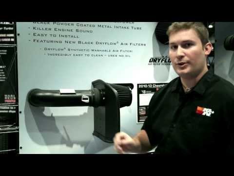 K&N 71 Series Blackhawk Air Intake System Review - SEMA 2013