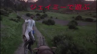 プレイ14【RDR2】ジェイミーをいじめてみた（メアリーからの手紙）【レッドデットリデンプション2】実況