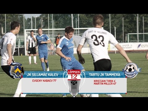 34. voor 2016: JK Sillamäe Kalev - Tartu JK Tammeka 1:2 (0:1)