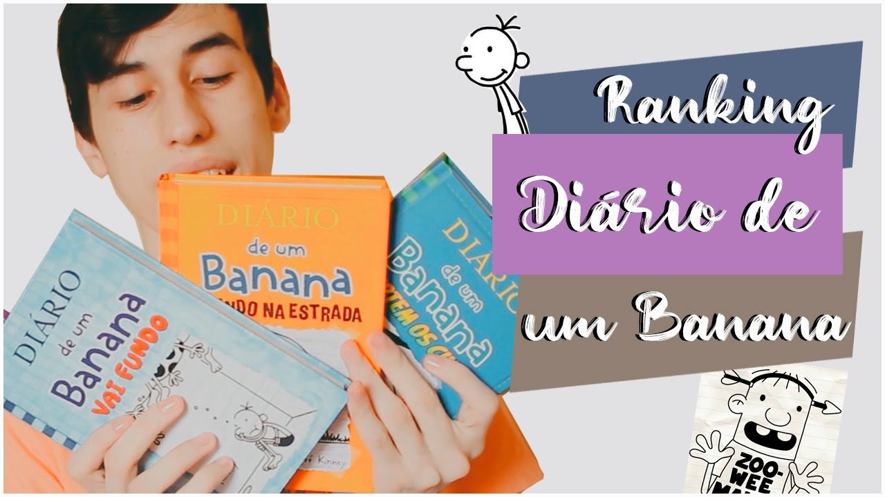 RANKING DIÁRIO DE UM BANANA | MELHOR E PIOR LIVRO