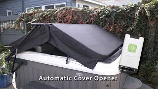 Automatic Hot Tub Cover Lifter - ConvertALift Locks & Opens Your Spa
