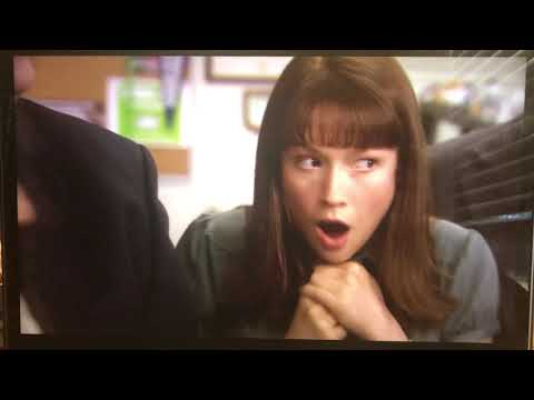 Jim lets Michael fall in to the Koi Pond - The Office