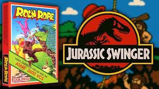 Coleco's ROC'N ROPE on the Atari 2600 | a FLASHLIGHT Is Your Only Weapon!