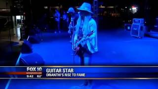 Orianthi - Frozen (New Song 2013) live at a rehearsal