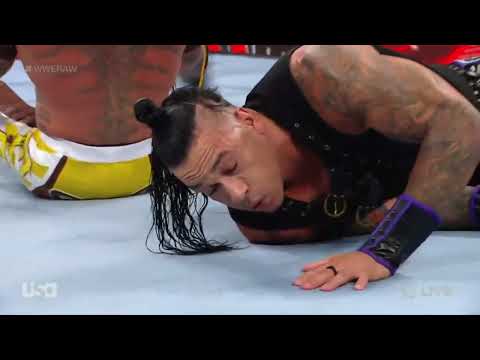 WWE RAW REY & DOMINIK MYSTERIO VS FINN BALOR & DAMIAN PRIEST 07/04/22