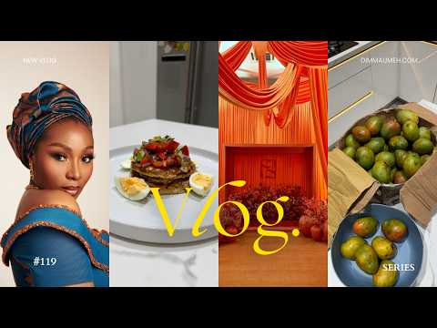 VLOG: AN EXQUISITE NIGERIAN WEDDING, HEALTHY COOKING, NEW HAIR, VACCINATION, PRIVATE MENU TASTING