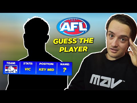 AFL GUESS THE PLAYER | WORPEL