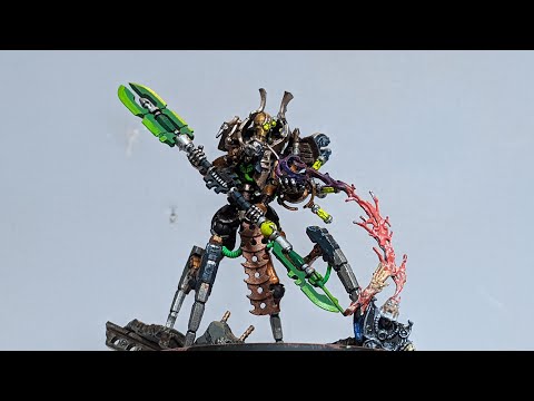 Warhammer 40k - Necrons Illuminor Szeras - Howto Paint for Beginners