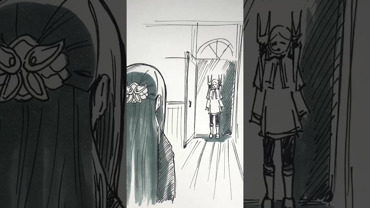 【葬送のフリーレン】縦ロールになっちゃった… #葬送のフリーレン #frieren #イラスト #anime #drawing