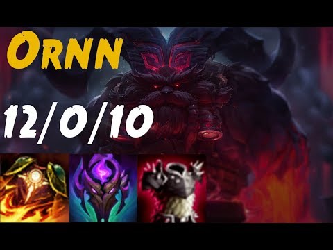 Ornn vs Wukong (TOP) | KDA 12/0/10 Challenger, Patch 10.12