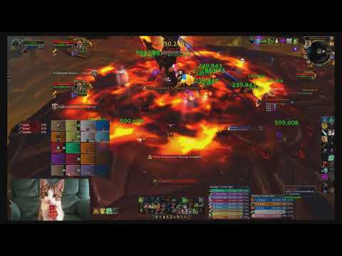 Mythic Aggramar with Nurfed - Resto Druid POV