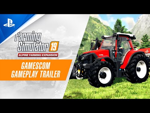 Farming Simulator 19 Alpine Farming Expansion - Gamescom 2020 Gameplay Trailer | PS4