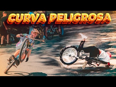 THE MOST DANGEROUS CURVE IN MEDELLIN😱 / ESCOBAR RIDER