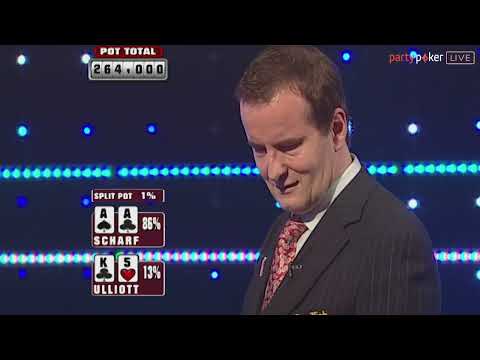 The Devilfish All In With K5o | Classic Hands - Premier League Poker | partypoker