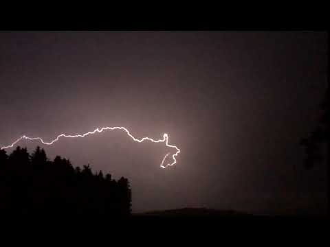 storm lightning and thunder sound effect