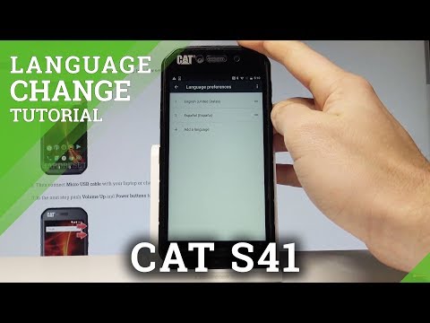 How to Change Language in CAT S41 - Language Settings |HardReset.info
