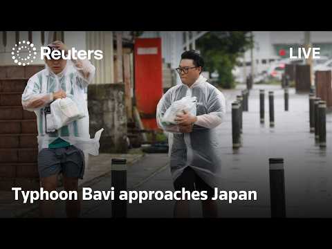 Video Thumbnail: LIVE: Typhoon Bavi approaches Japan’s southwestern islands