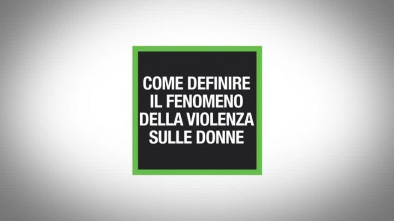 Come definire il fenomeno della violenza sulle donne