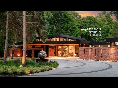 Modern Architectural Brilliance in Oakville, Ontario