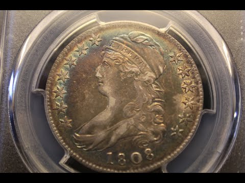 1808 Capped Bust Half Dollar XF-45
