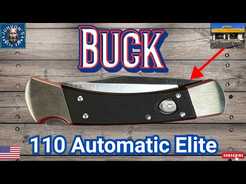 Buck 110 Elite Auto Review – MagnaCut Power Meets Classic 110 Tradition!
