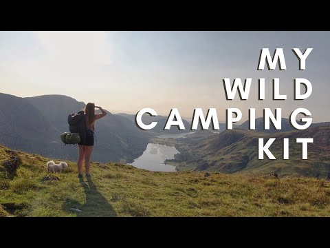 MY WILD CAMPING KIT - What I Pack For A Solo Wild Camp