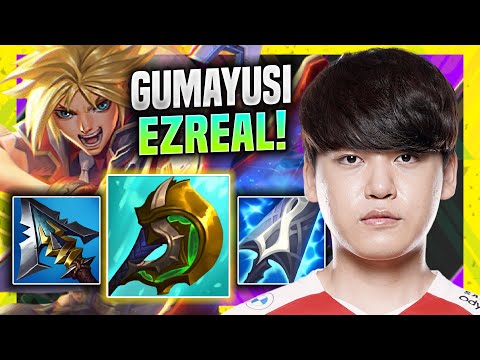 GUMAYUSI DESTROYING WITH EZREAL! - T1 Gumayusi Plays Ezreal ADC vs Samira! | Season 11